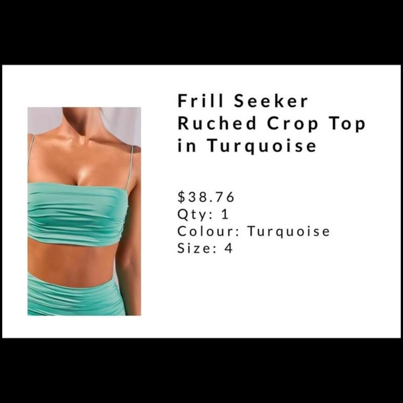 Oh Polly Top & Skirt Set (UK Size 4 / US Size 0) - Picture 2 of 10